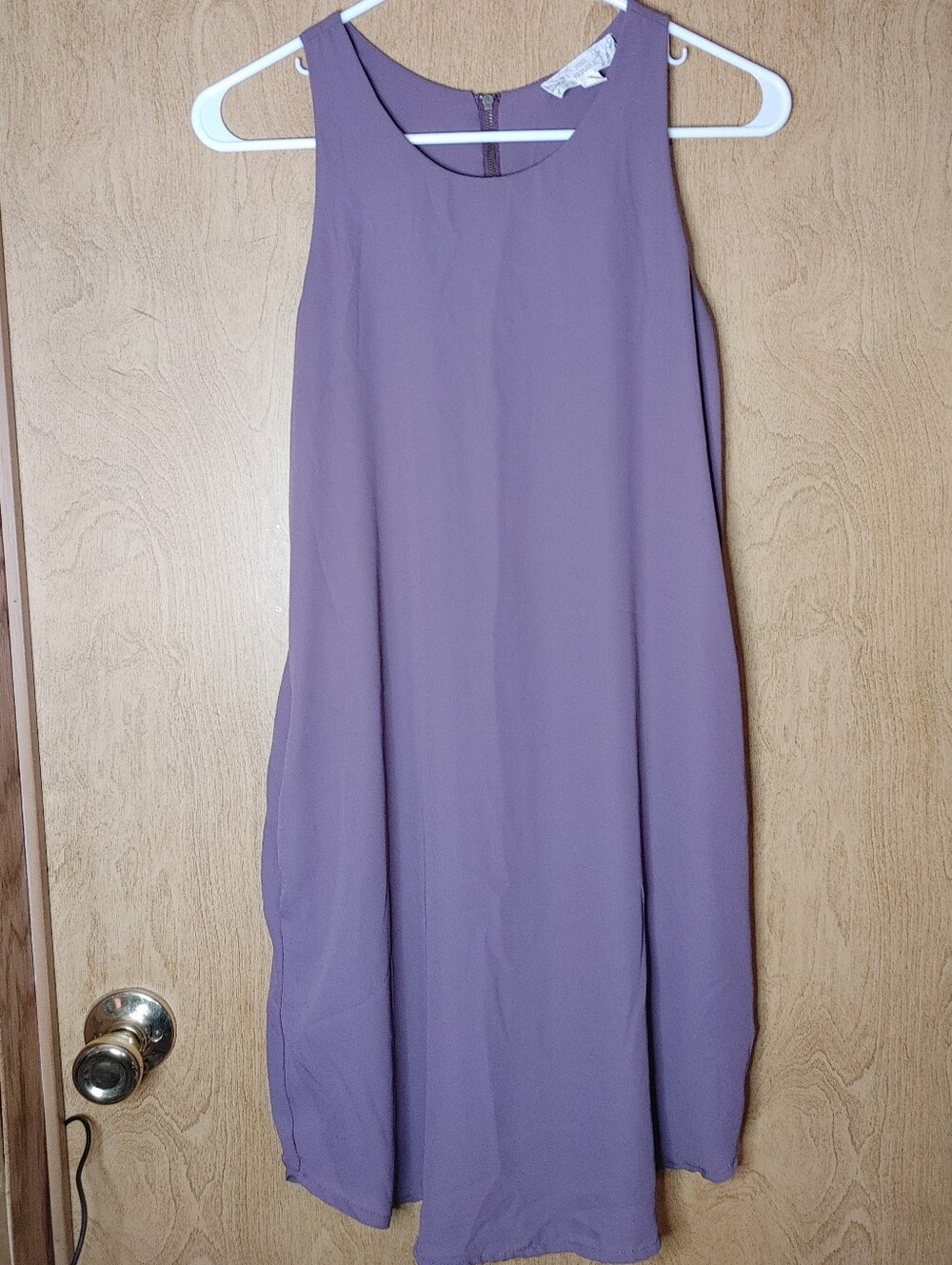 Pink Republic Sleeveless Lavender Shift Dress